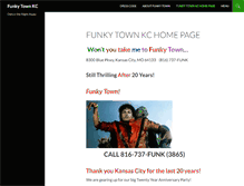 Tablet Screenshot of funkytownkc.com